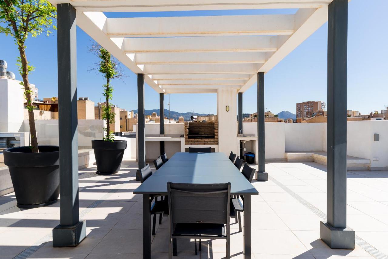 Apartamento Deluxe Con Piscina, Terraza & Parking Málaga Kültér fotó