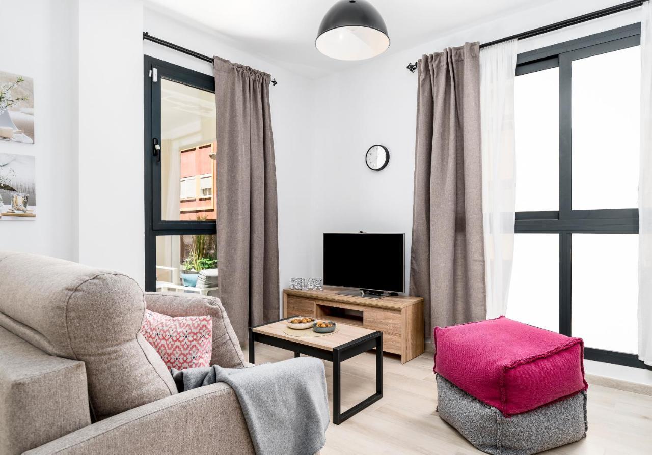 Apartamento Deluxe Con Piscina, Terraza & Parking Málaga Kültér fotó